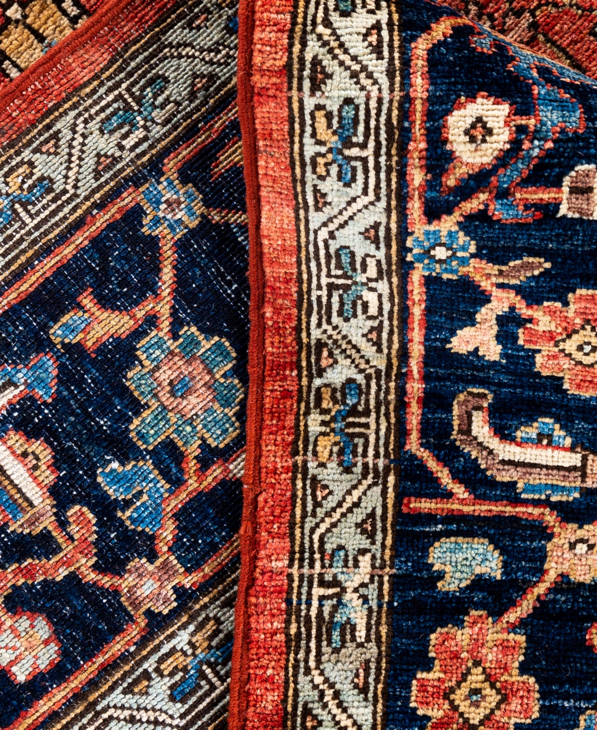 Adorn Hand Woven Rugs Serapi M0103-261 8'2"x10'3" Area Rug In Red