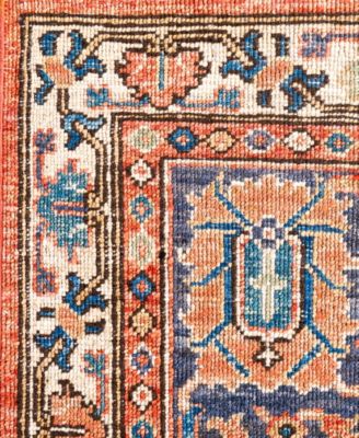 Adorn Hand Woven Rugs Serapi M0103 286 Rug Collection In Red