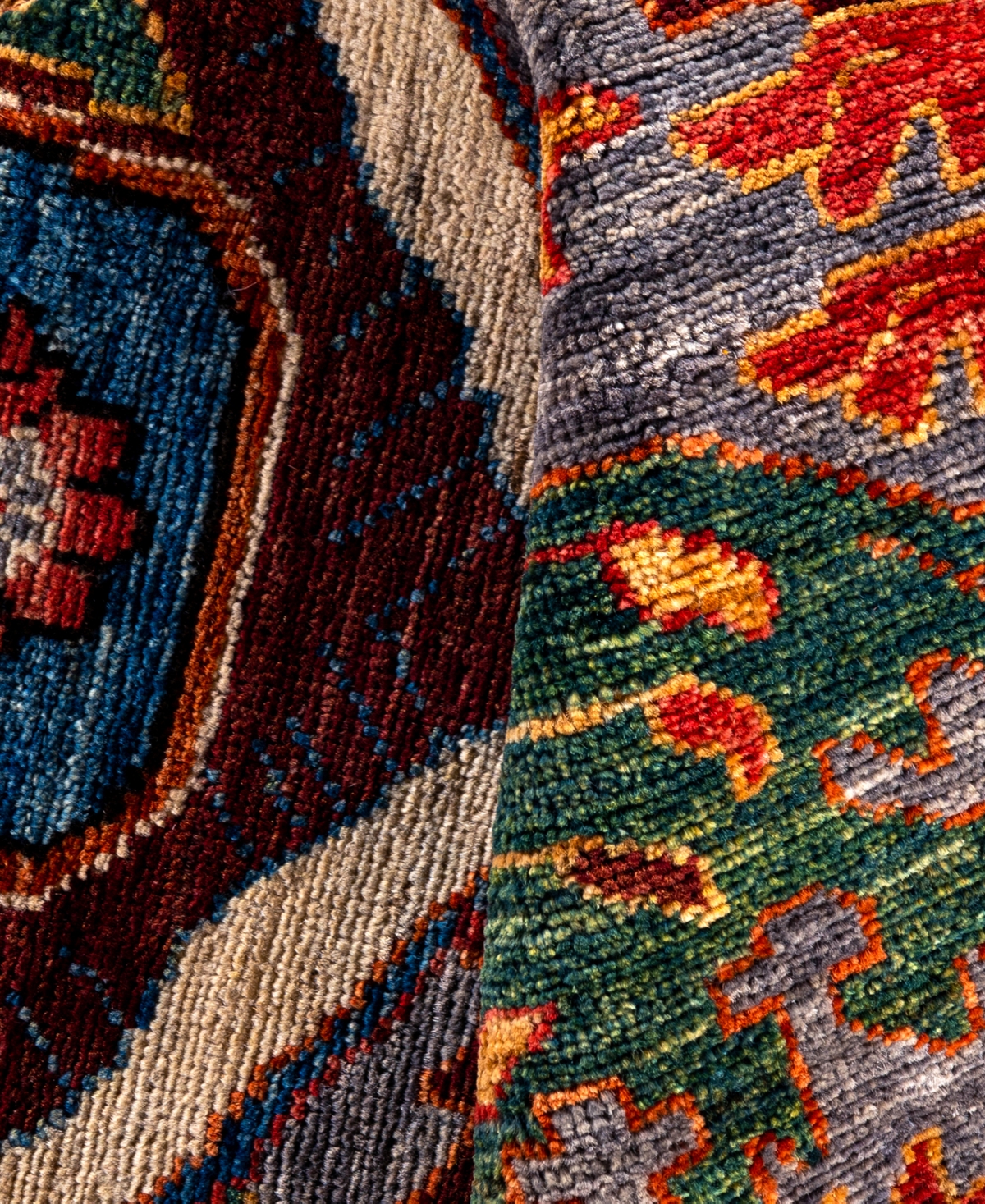 Adorn Hand Woven Rugs Serapi M0103-289 8'2"x9'9" Area Rug In Gray