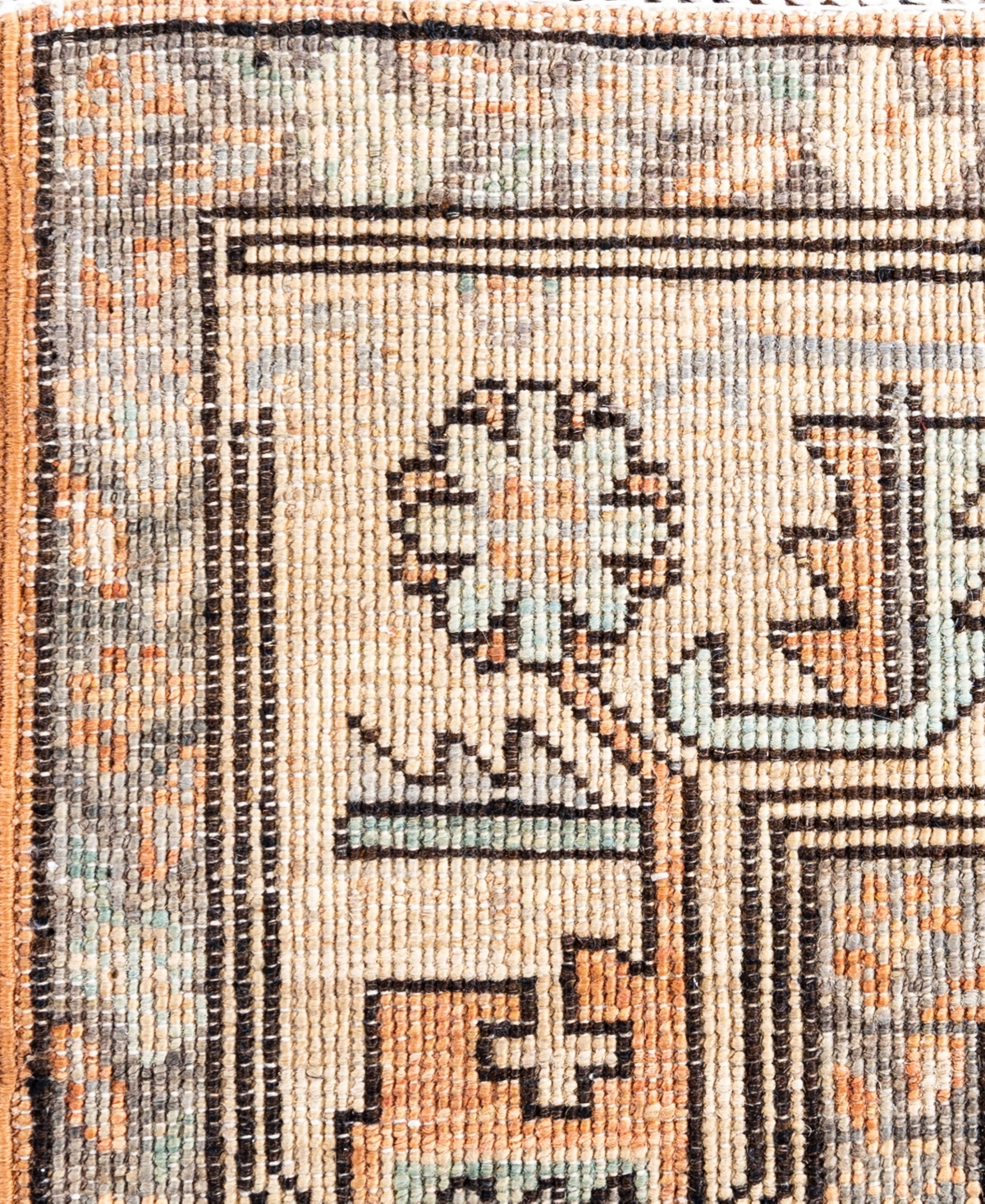 Adorn Hand Woven Rugs Serapi M0103-311 4'2"x5'10" Area Rug In Orange