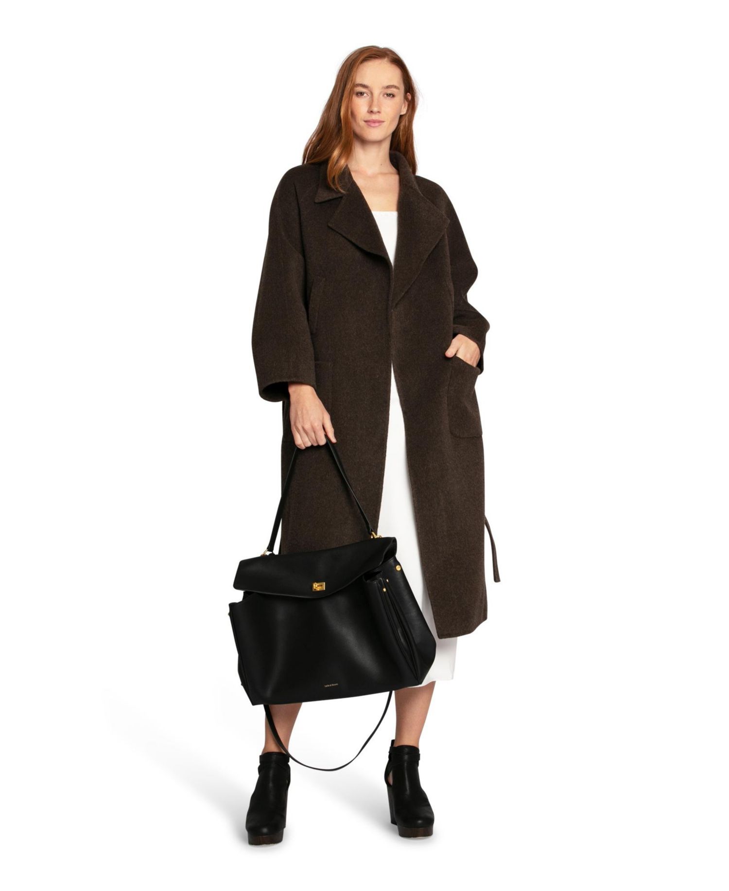 Women's Big Girl Wool Blend Coat