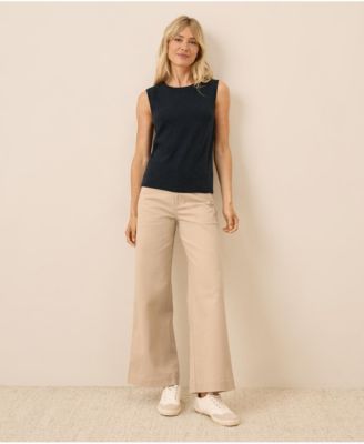 Women's Organic Cotton Classic Fine Knit Shell