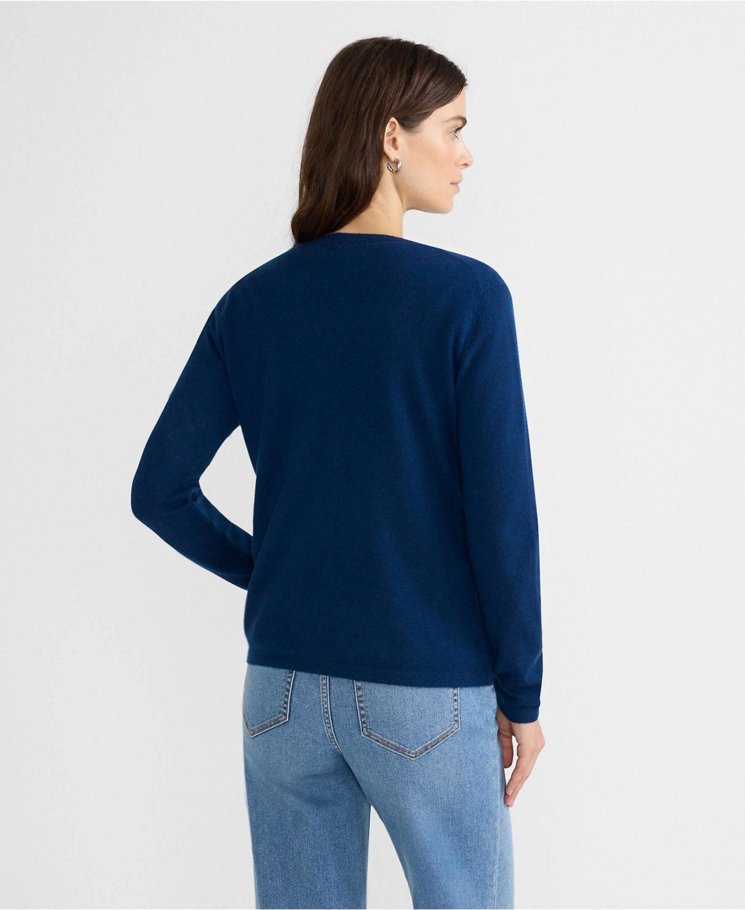 Women's Tall Classic Cashmere Cardigan Sweater