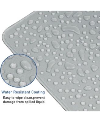 Large Extended Gaming Mouse Pad with Stitched Edges, (31.5X15.7In) Durable Non-Slip Natural Rubber Base, Waterproof Mat for Gamer/Desktop/Office