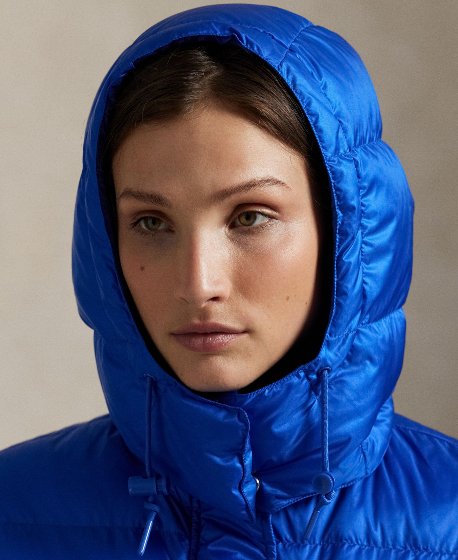 Women's Water-Resistant Long-Sleeve Quilt Jacket