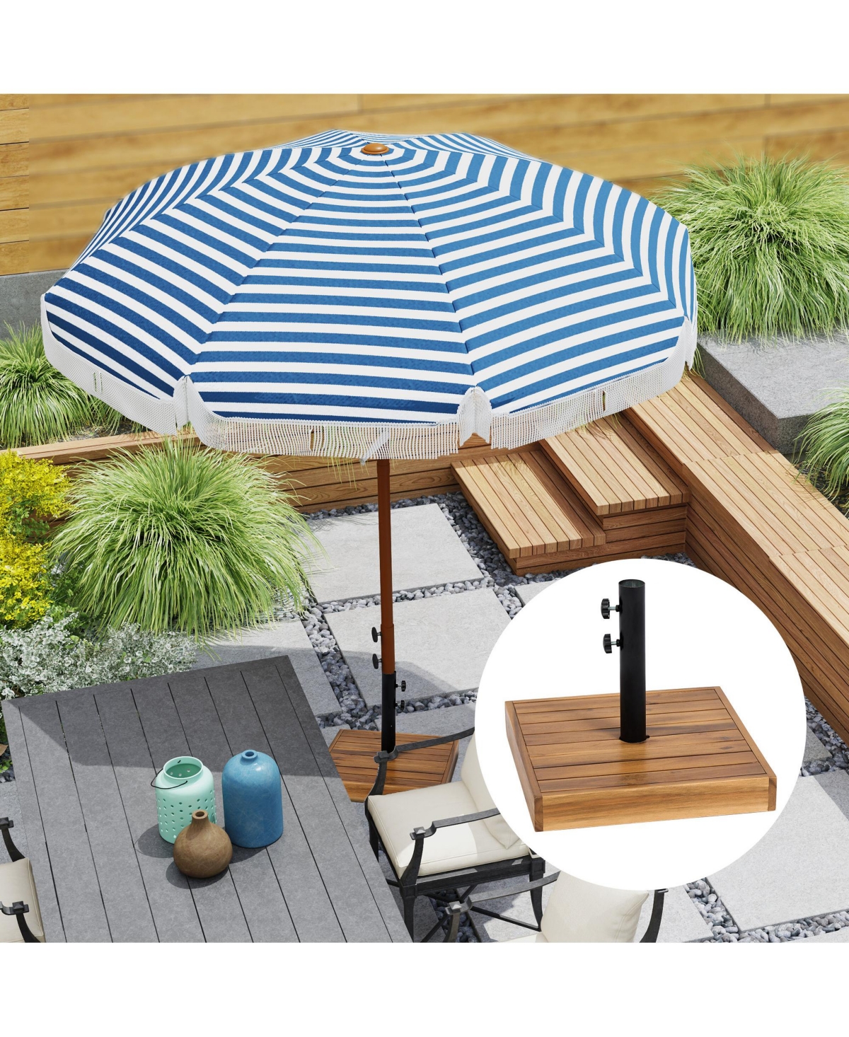 Outsunny Umbrella Ba