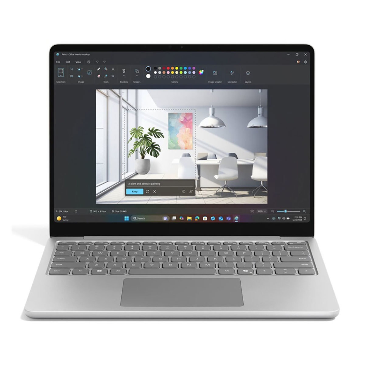 Microsoft Surface Laptop 13" Touchscreen Copilot+ Pc, Qualcomm Snapdragon X Plus 3.2GHz, 16GB Ram, 1TB Ssd, Windows 11 Pro, Platinum