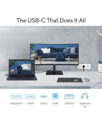 VA34VCPSR 34" 21:9 UWQHD 100Hz USB-C Docking Curved VA LED Monitor, Black