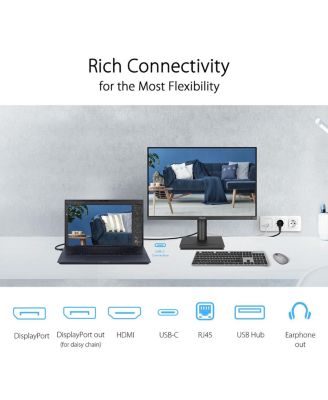 BE248CFN 24.1" 16:10 WUXGA 100Hz USB-C Docking IPS LED Monitor, Black