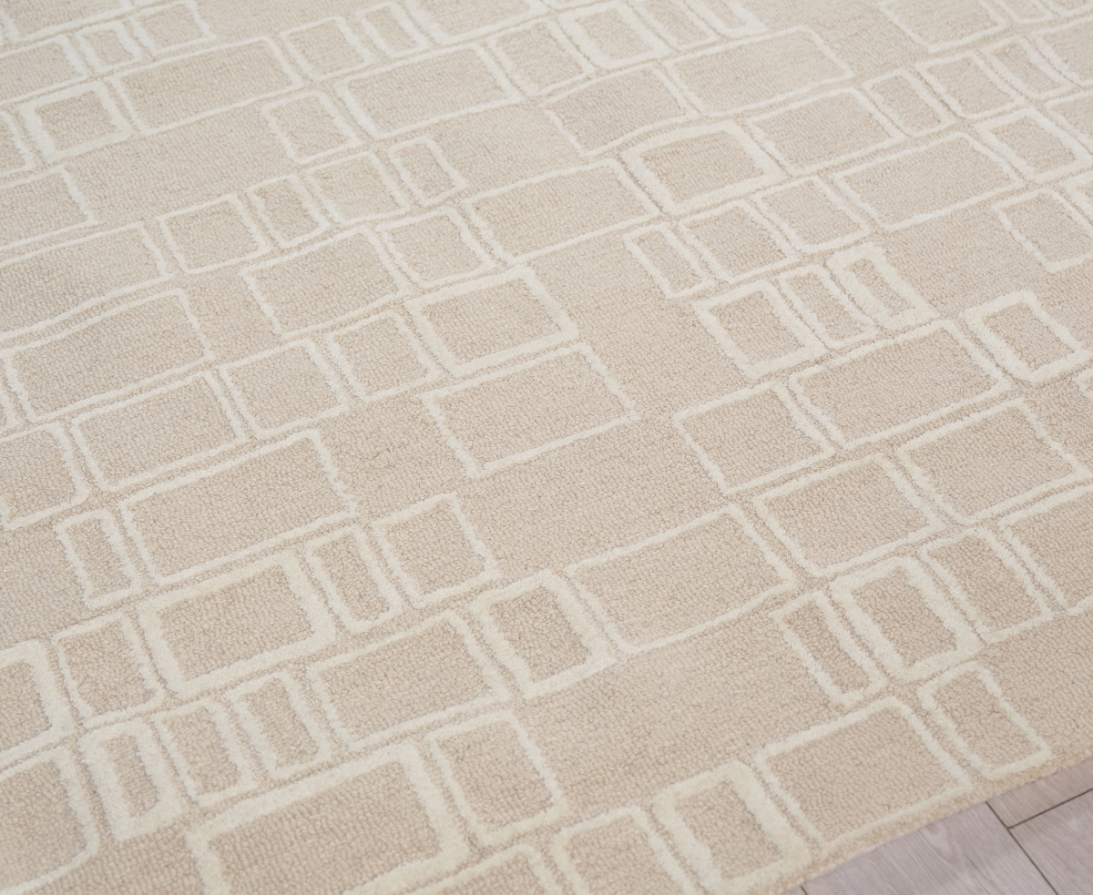 Exquisite Rugs Soho 7136 4'0"x6'0" Area Rug In Neutral