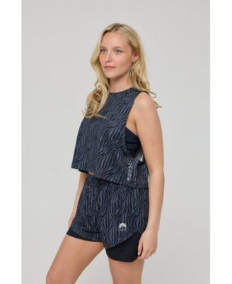 Elite 2 in 1 Running Shorts - Black Tiger