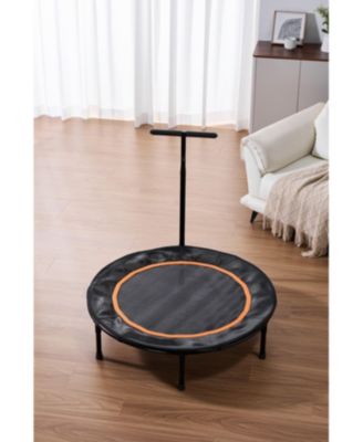 40-Inch Fitness Trampoline with T-Shaped Handlebar " Compact, Stable, and Built for Exercise