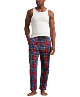 Men's Woven Plaid Pajama Pants