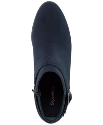Women's Willaa Belt Block Heel Booties, Macy's Exclusive