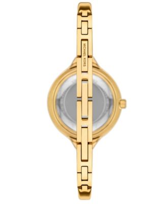 Women's Izzy Three-Hand Gold-Tone Stainless Steel Watch, 28mm