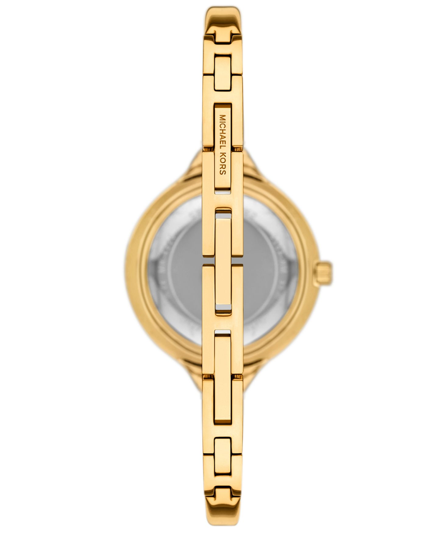 Женские часы Michael Kors Izzy Three-Hand Gold-Tone Stainless Steel Watch, 28mm — фото 2