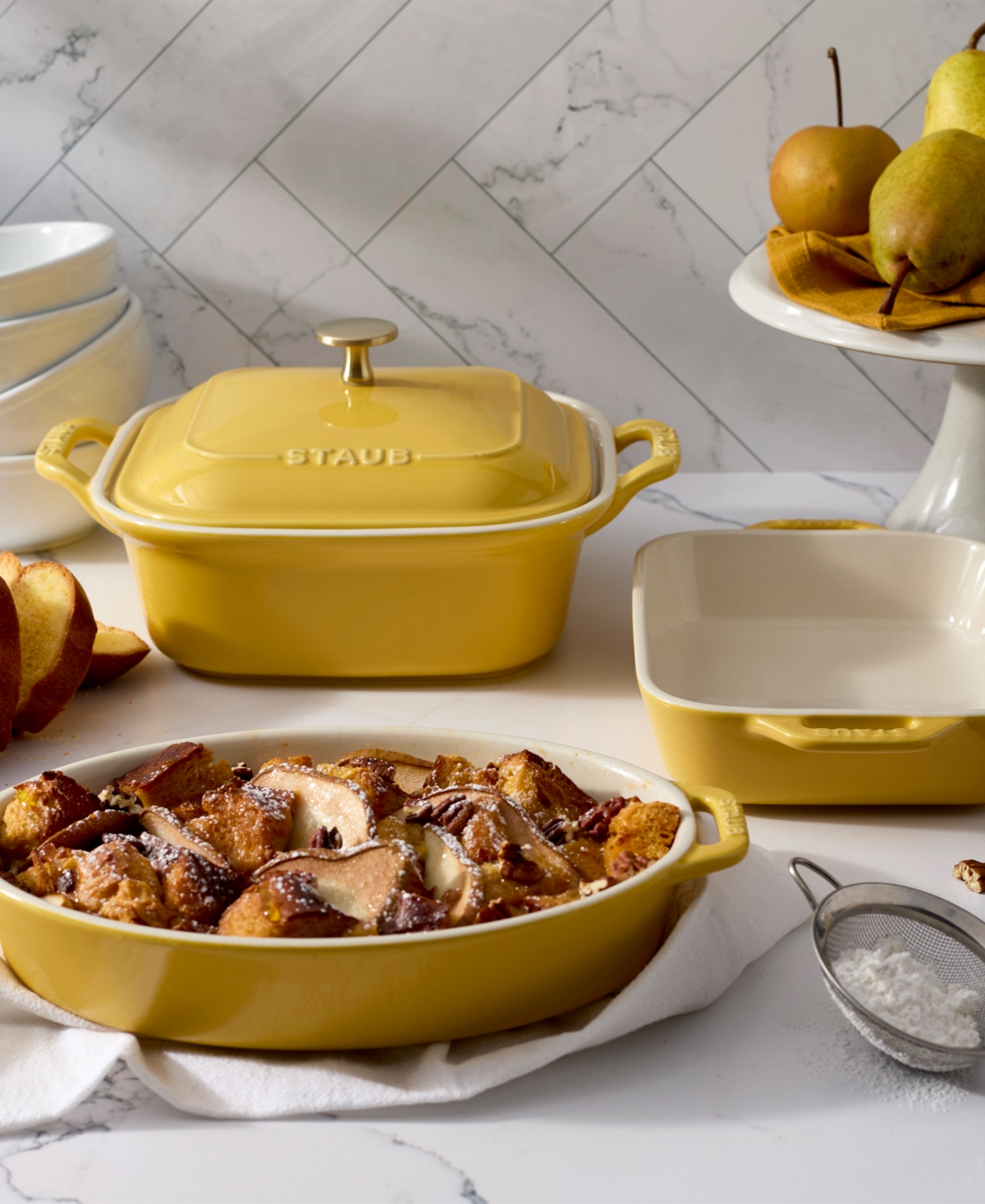 Staub Ceramics 4-piece Mixed Baking Dish Set In Multi