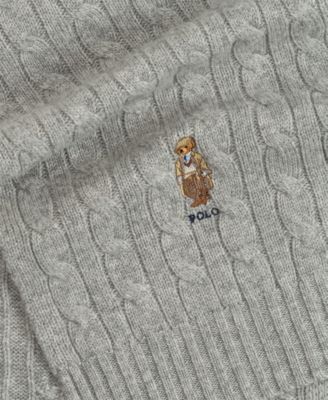 Men's Charles Bear Cable Scarf