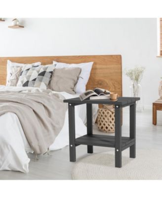 Double-layer coffee table made of HDPE