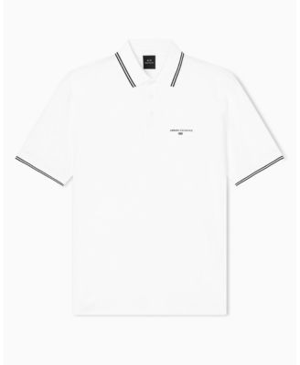 Men's Jersey Collar Tipping Polo Shirt