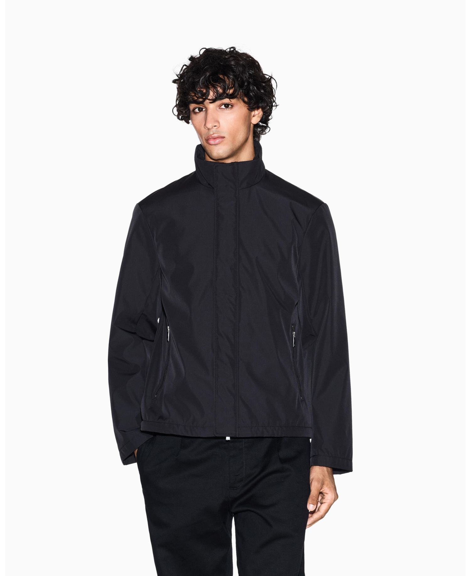 Men's Poly Bonded Fleece Sport Jacket