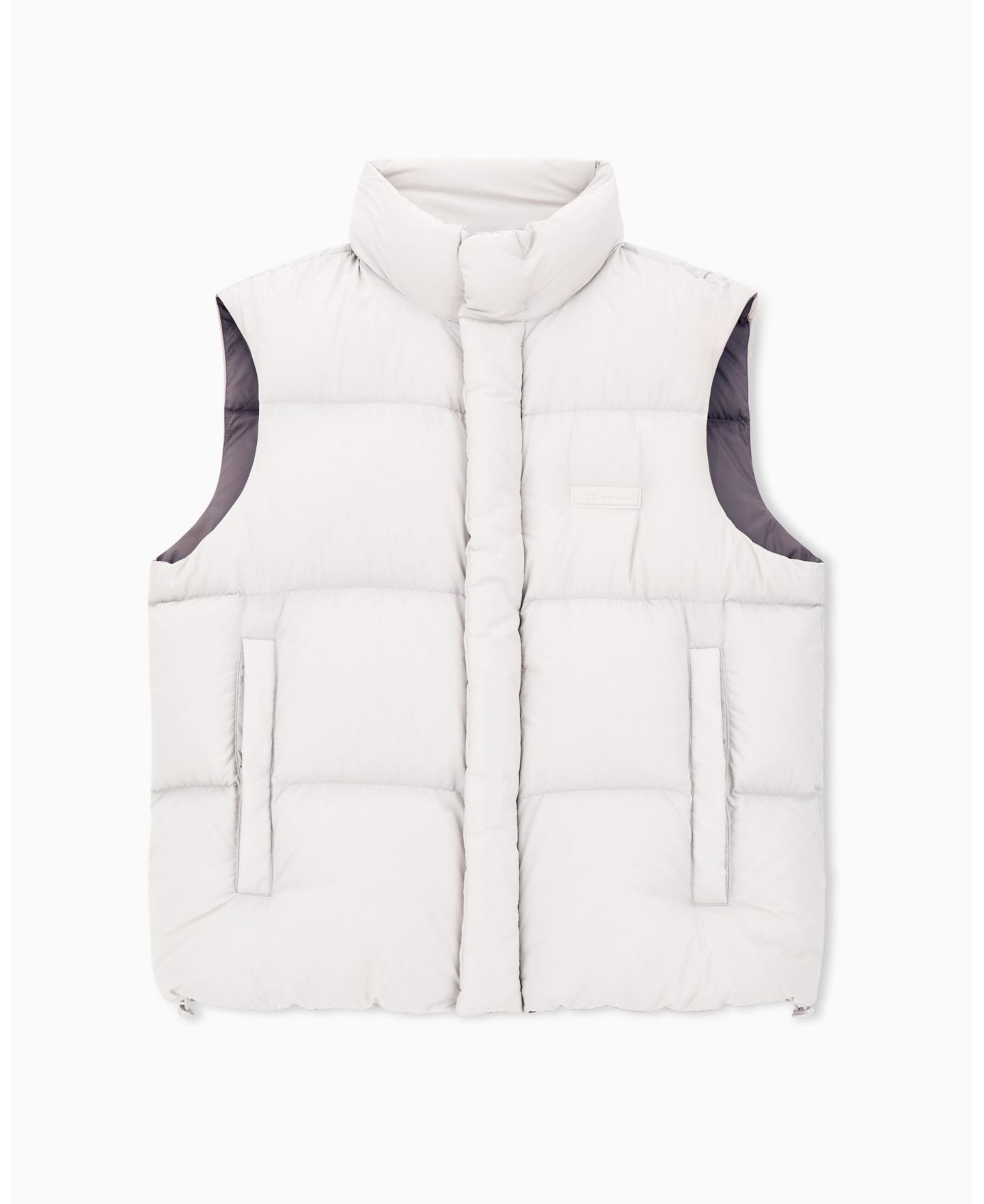 Мужской жилет A|X Armani Exchange Cozy Lab Puffer Vest, цвет: Светлый серый — фото 5