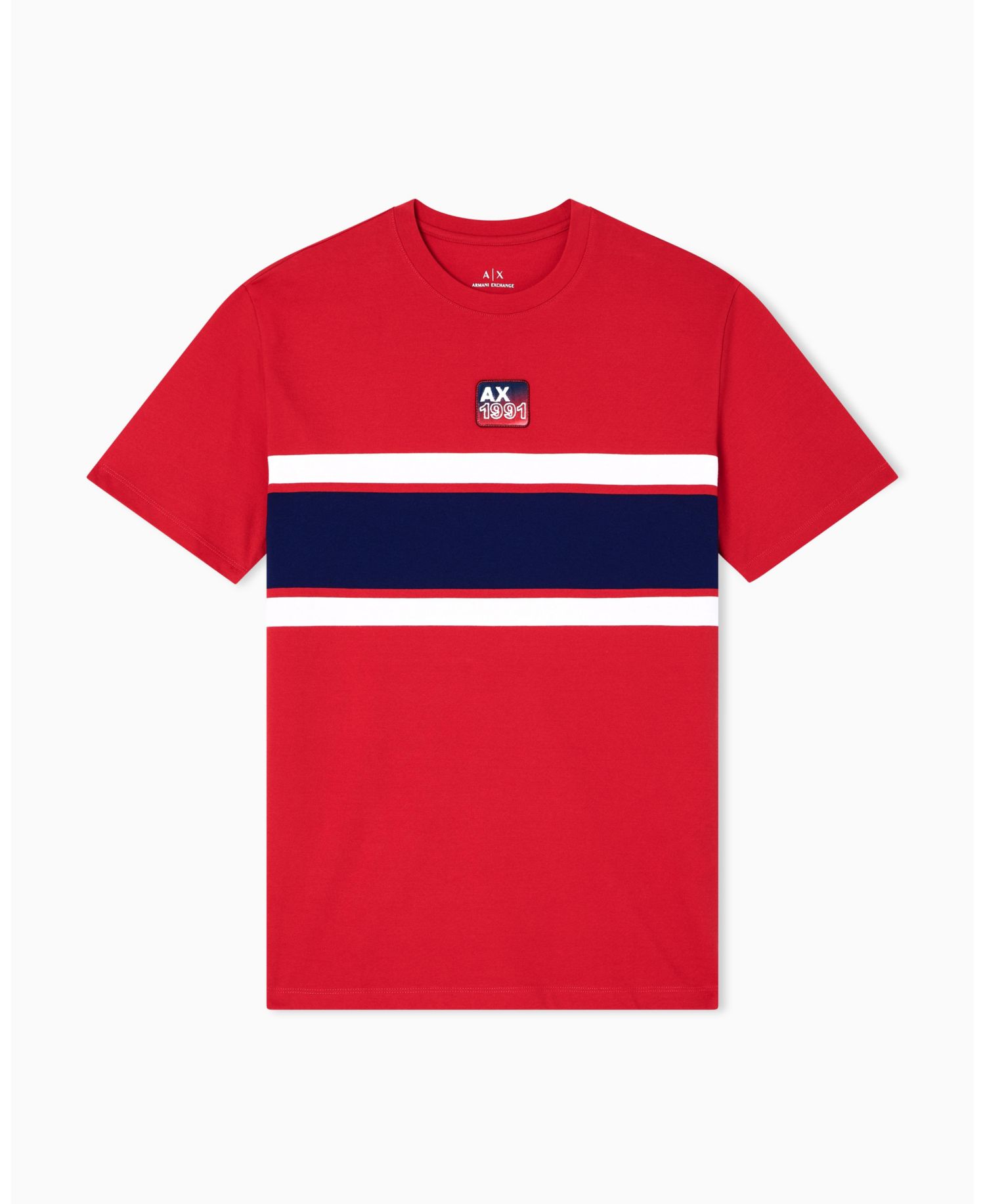 Men's Color Block Logo T-Shirt
