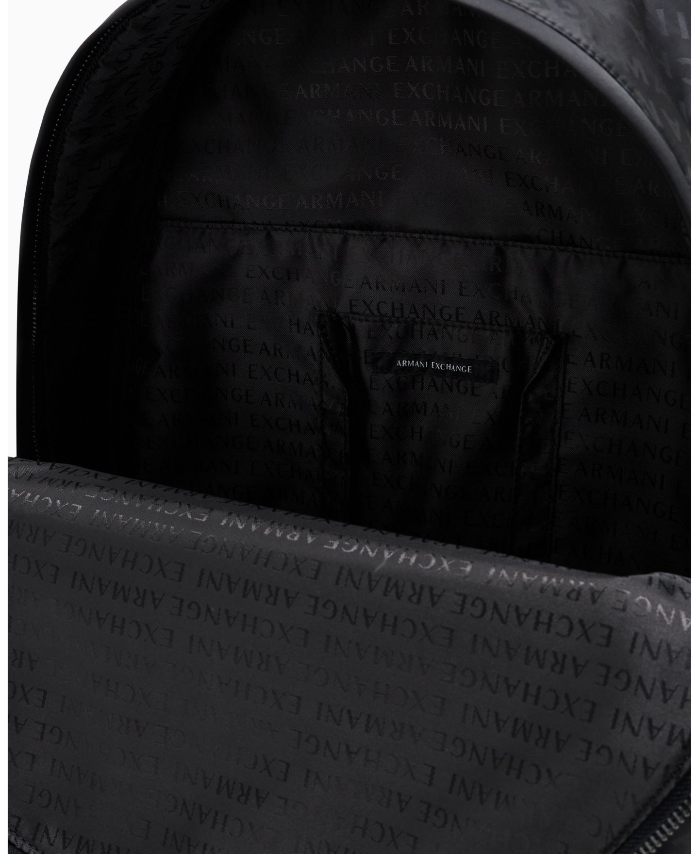 Рюкзак A|X Armani Exchange Satin Jacquard Allover Logo — фото 3