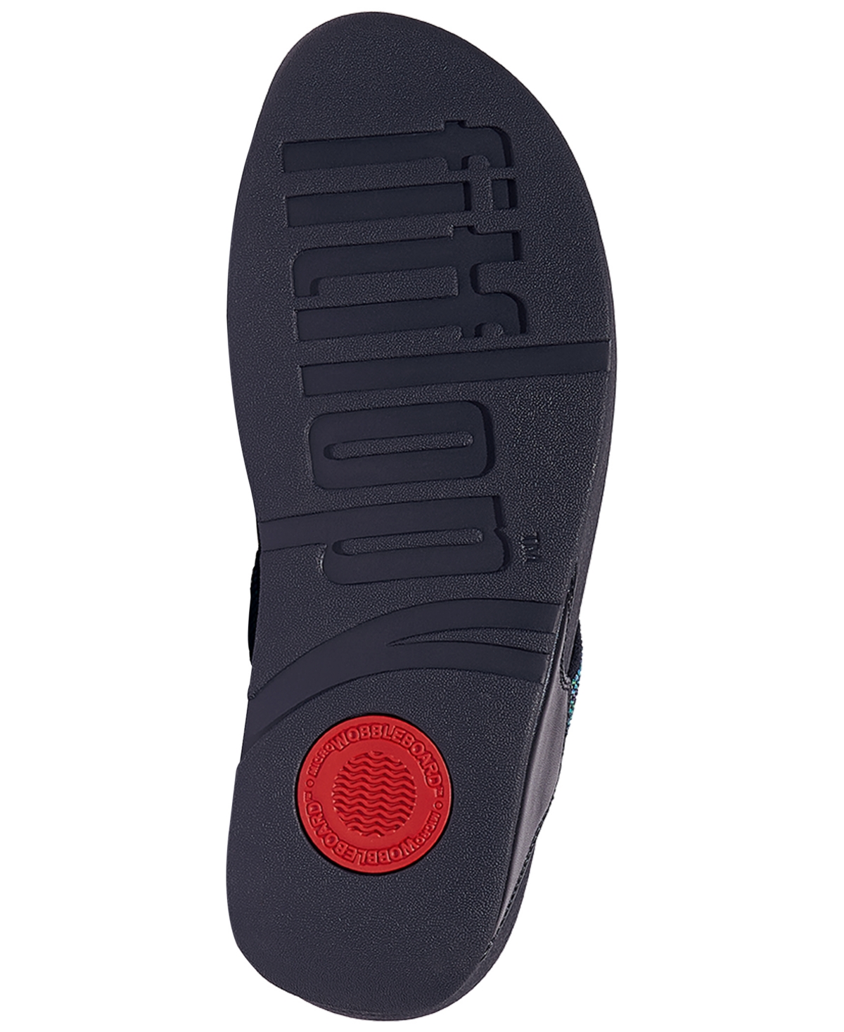 Fitflop Lulu Crystal Embellished Toe-post Sandals In Blue