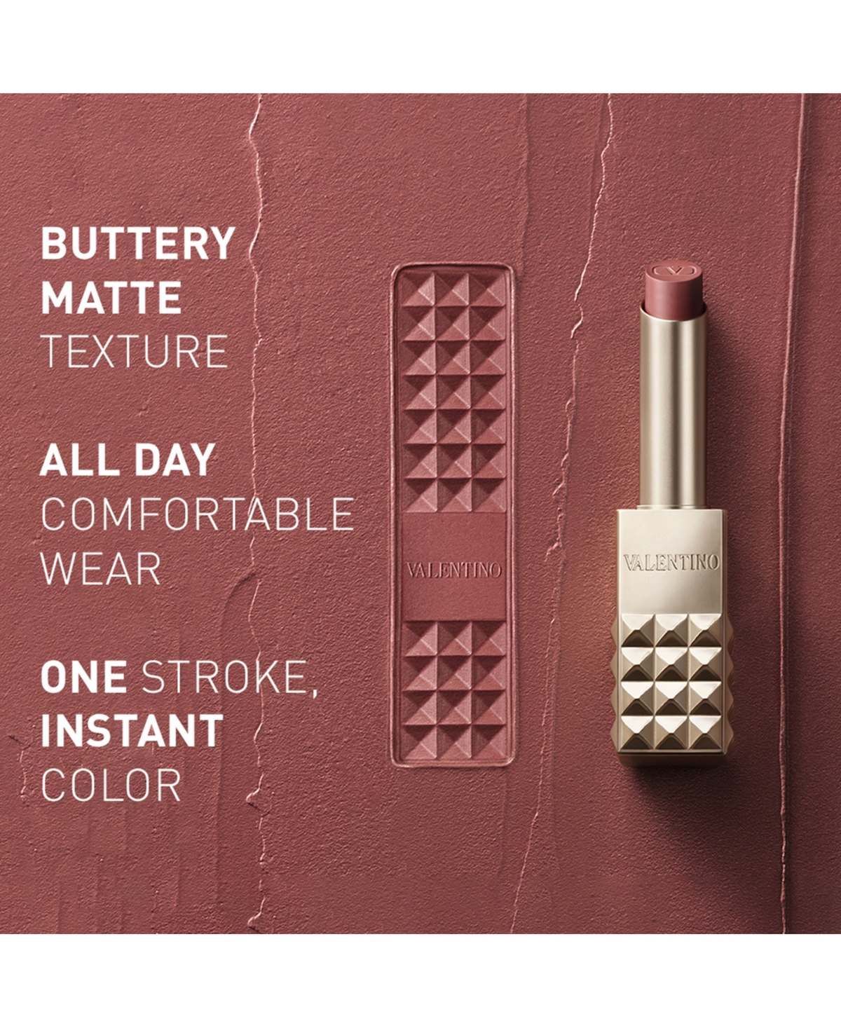 Valentino Spike  Buttery Matte Lipstick