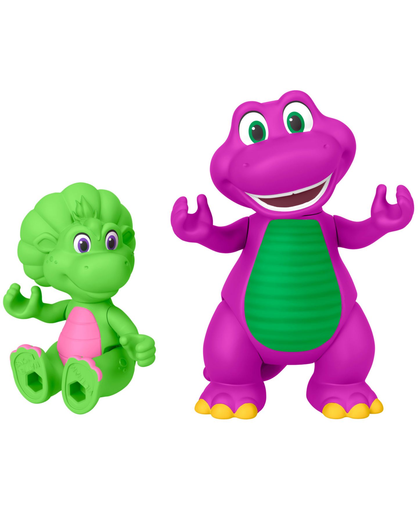 Детские фигурки Barney Hey Friends Poseable 4-Pack Action Figures, Ages 3+ — фото 3