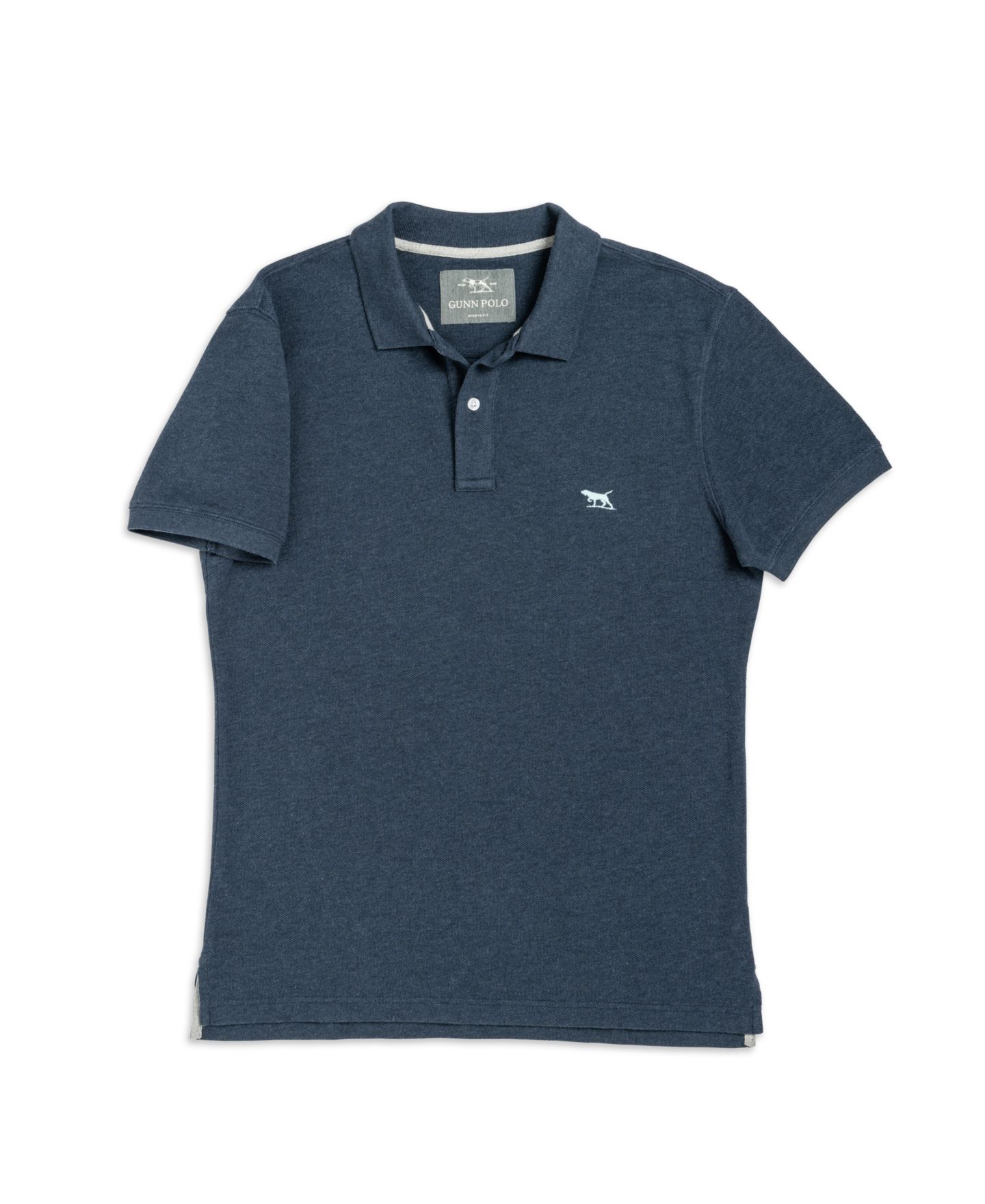 Мужское поло Rodd & Gunn The Gunn Polo Shirt, цвет: Синий, вариант 1 — фото 3