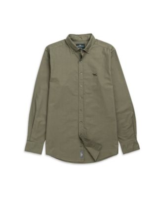 Men's Gunn Oxford PD Long Sleeve Sports Fit Shirt