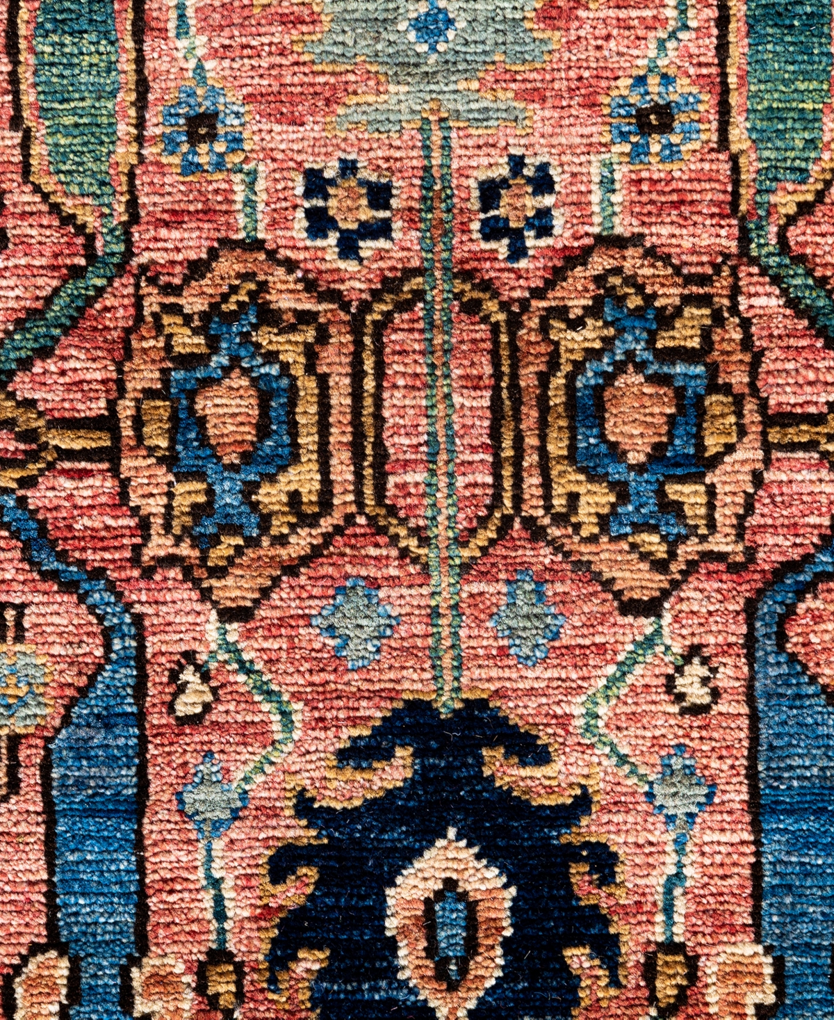Adorn Hand Woven Rugs Serapi M0103-86 8'11"x12' Area Rug In Pink