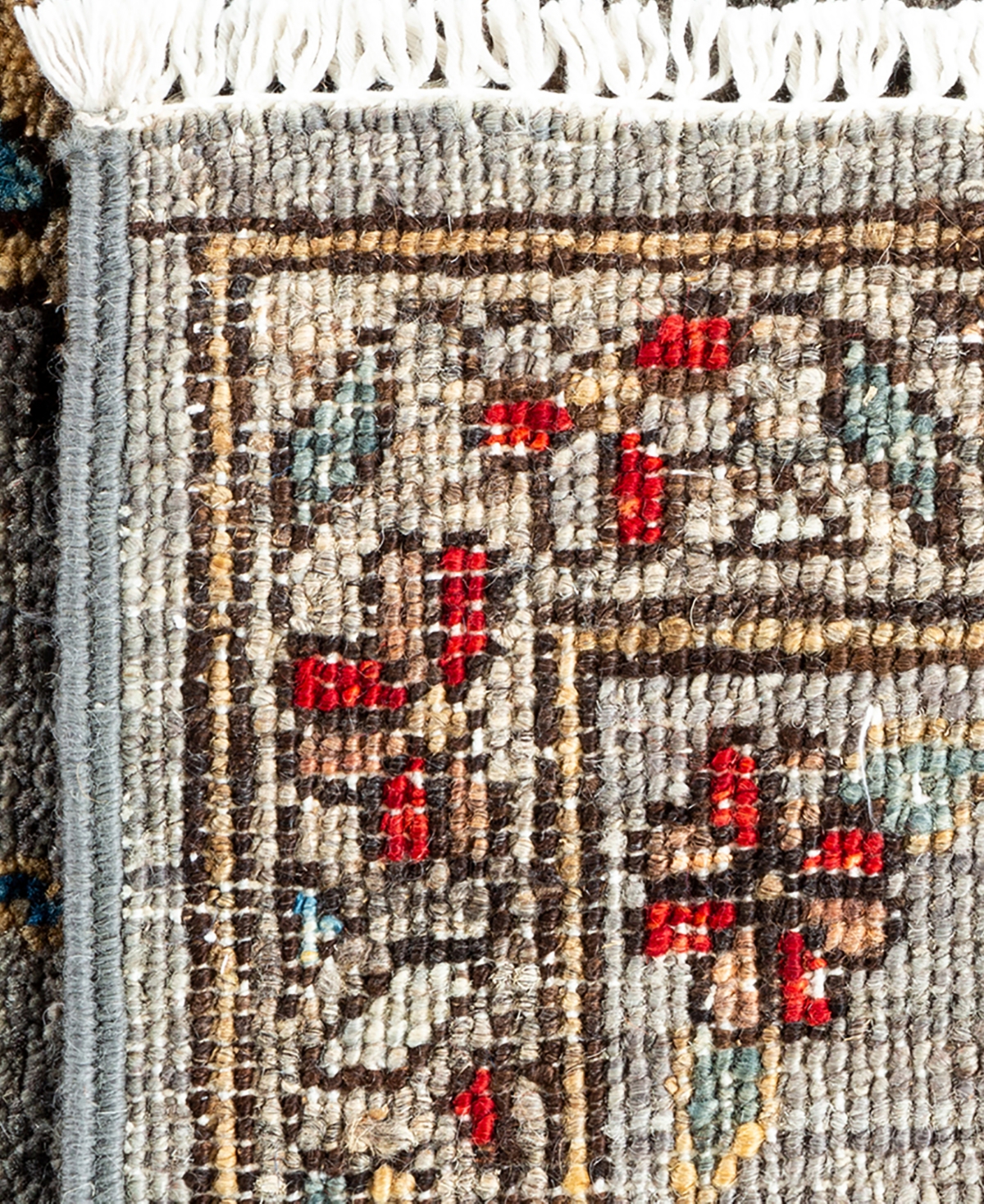 Adorn Hand Woven Rugs Serapi M1982 6'3"x9' Area Rug In Multi