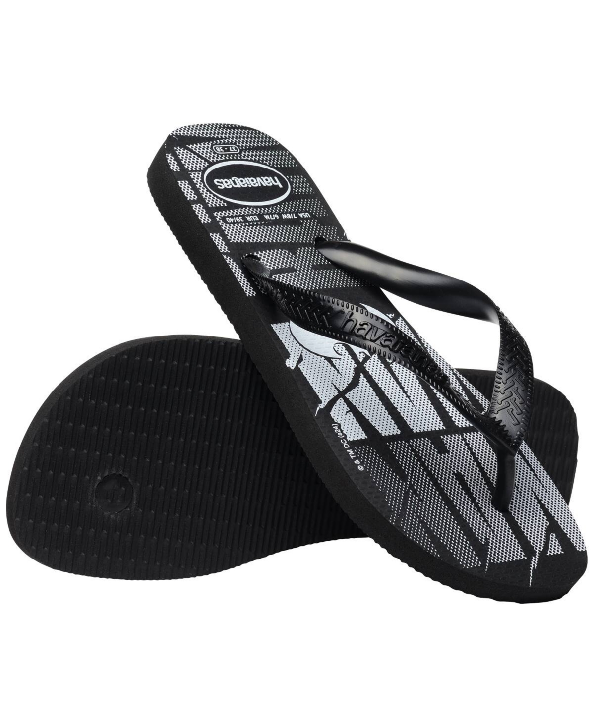 Havaianas Men's Top Dc Logomania Sandal In Black