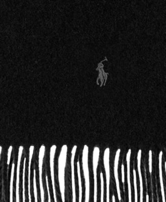 Men's Reversible Wool Scarf