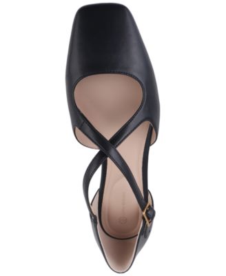 Women's Perrie Crisscross Strap Flats, Created for Macy's