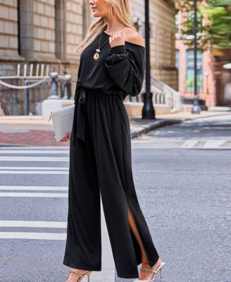 Calm and Collected Black Jumpsuit