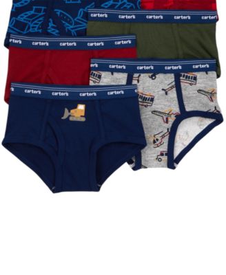 Toddler Boys' 7- Pack Construction-Themed Briefs