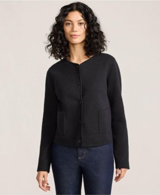 Women's Fine Gauge Cotton Milano Blazer Sweater