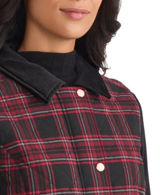 Women's Snap Front Collar Vest Jacket