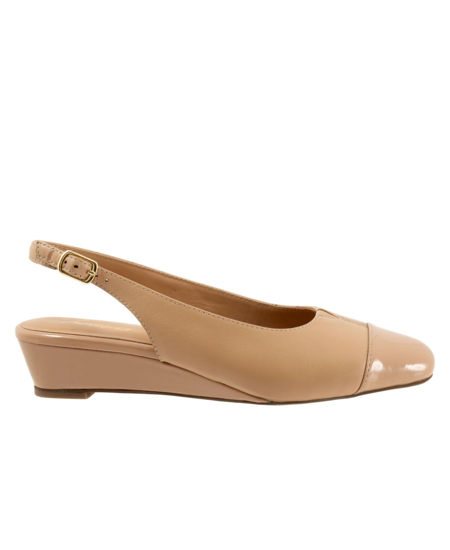 Женские туфли Trotters Dea Wedge Pump, цвет: Бежевый — фото 2