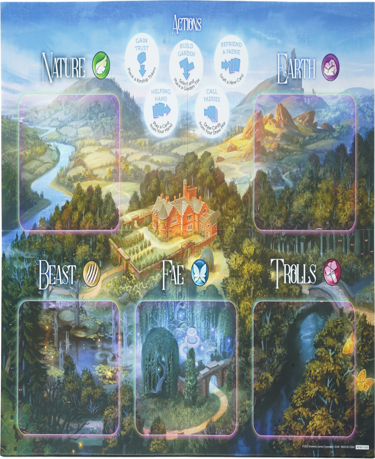 Forbidden Games Faeries And Magical Creatures All-in Pack In Multi