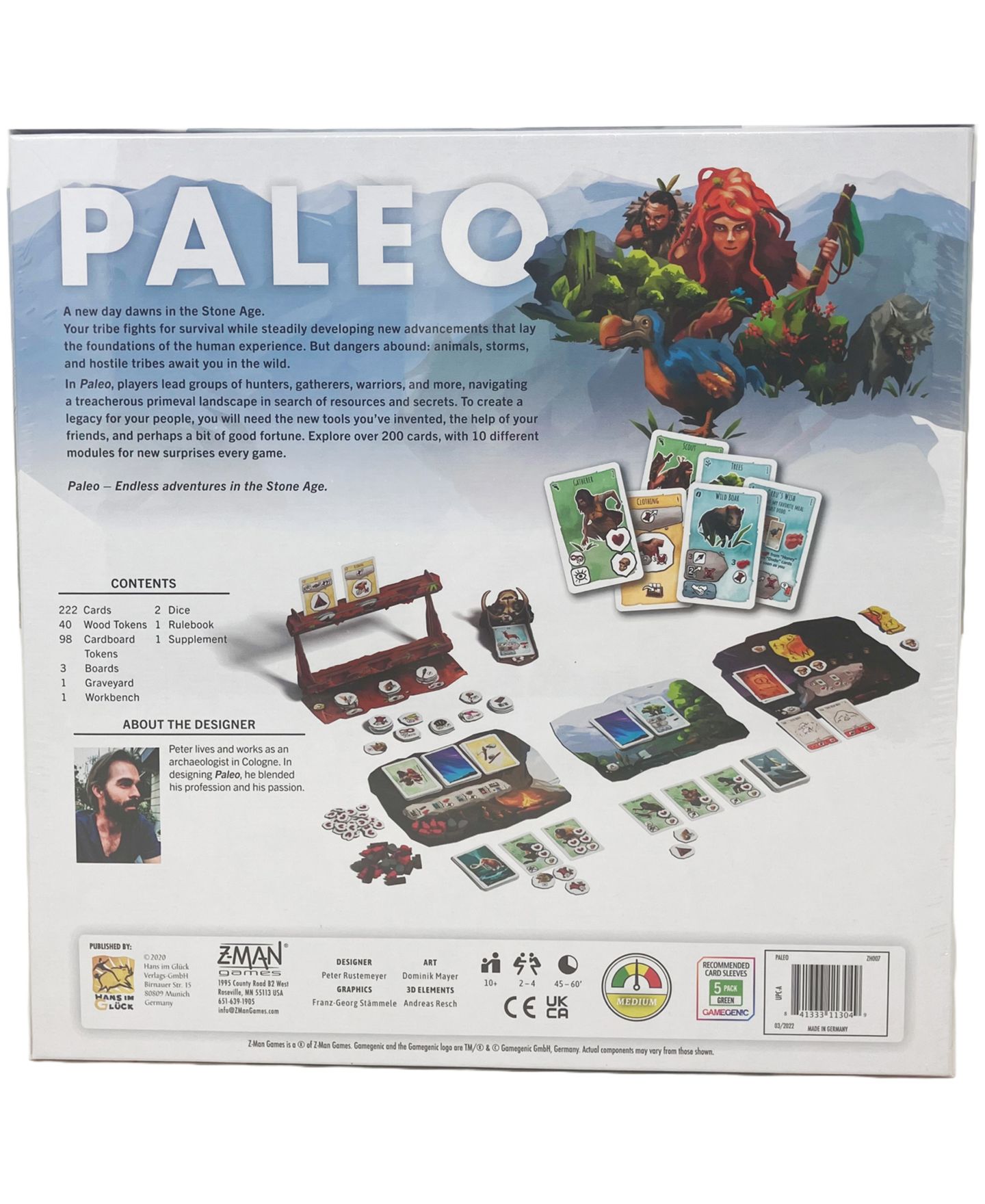 Детская настольная игра Z-Man Games Paleo Board Game — фото 2