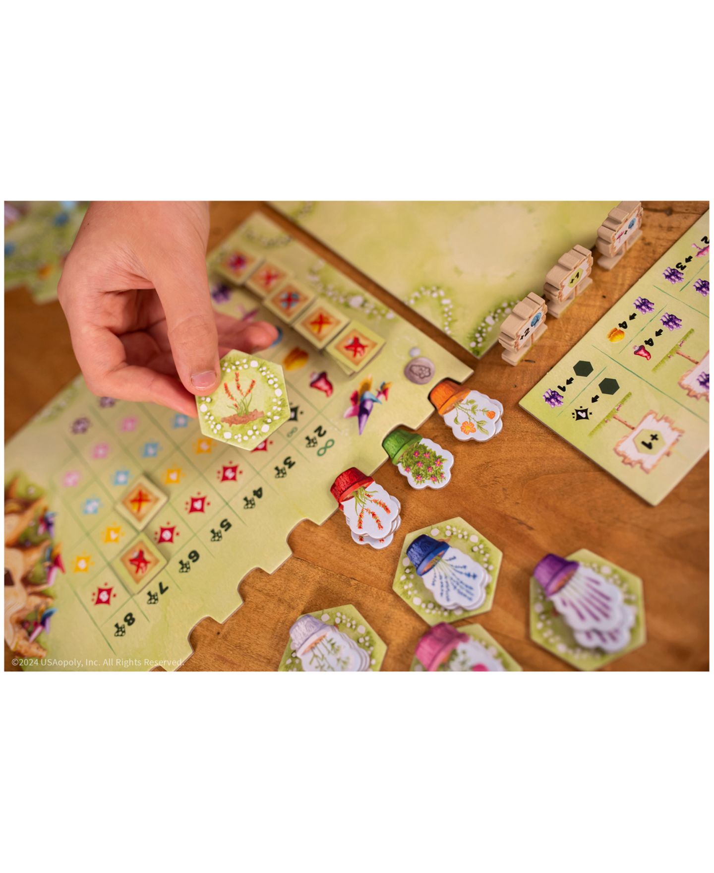 Семейная стратегическая настольная игра USAopoly Opoly Gnome Hollow, от 12 лет — фото 5