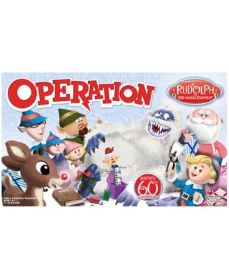 Operation Rudolph The Red-Nosed Reindeer 60th Anniversary Edition Board Game