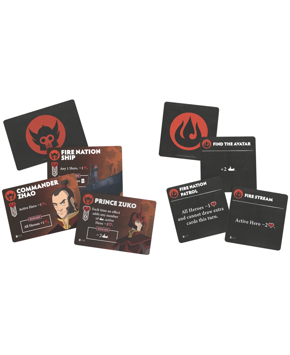 Usaopoly Avatar The Last Airbender Aang's Destiny A Cooperative Deck-building Game In Multi
