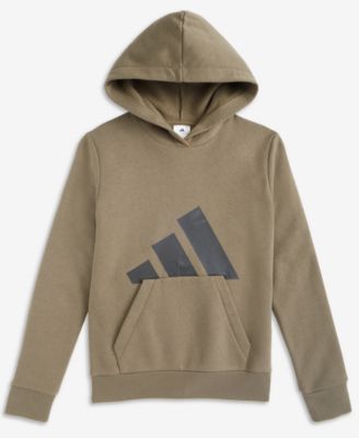 Big Boys 8-20 Long-Sleeve Essential Big Logo Fleece Pullover Hoodie	