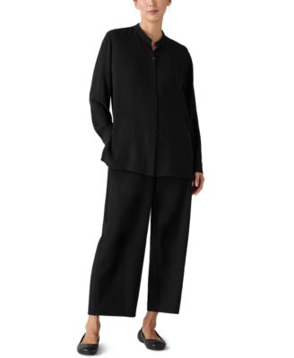 Women's Mandarin Collar Shirt